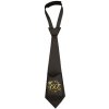 Kravata 60 čierno-zlatá 40cm