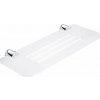 Nimco Polica do kúpeľne a sprchy 30 cm – plexisklo kov Bormo BR-X330-26