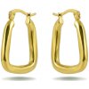 Victoria Walls Oválne pozlátené náušnice Zyrelia Gold VWE260595G