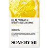 Some by Mi - Real Vitamin Brightening Care Mask 20g rozjasňujúca pleťová maska pre hyperpigmentáciu s vitamínom c