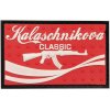 Plastové 3D patche 3D gumová nášivka KALASCHNIKOVA CLASSIC Patch - Červená