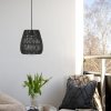 PR Home Saigon vonkajšia závesná lampa čierna Ø28cm kábel 2,5m - 7028-2503