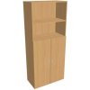 OFFICE PRO s.r.o. HOBIS skriňa policová dverová - D 5 80 04, buk