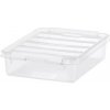 SmartStore Úložný box s bielymi klipmi Classic 1 l