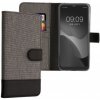 Flipové púzdro kwmobile Motorola Moto E13 šedá