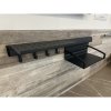 Interex design Závesný set poličiek OXXO III 600 mm / Antracit