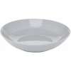 AMBITION Porcelánový hlboký tanier Linea 23 cm sivý