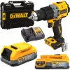 Skrutkovač 18V 2x1,7Ah Powerstack DeWALT DCD805E2T