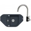 Alveus SET A338 Twilight 05 SETA338 - Drez Granitový Niagara 60 - 900x500mm, vanička 344x430x160mm, 100x295x70mm + bateria Elza