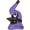 Mikroskop Levenhuk Rainbow 50L Plus Ametyst - fialový, celkové zväčšenie minimálne 64 x, c (69102)
