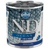 Farmina N&D dog OCEAN Cod & Squid konzerva pre psy 285 g