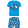 E plus M - Chlapčenské bavlnené letné pyžamo Ježko Sonic 116