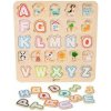 Teddies vkladačka/puzzle doskové obrysové abeceda