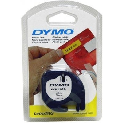 Dymo LetraTag páska 12mm x 4m papierová biela 59421