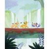 Komar Vliesová fototapeta Disney Lion King Classic Waterfall 200 x 250 cm