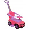 Detské hrajúce vozítko 3v1 Baby Mix ružové - Ružová