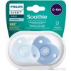 AVENT CUMLÍK 0-6M Soothie pre chlapca na utišovanie, celosilikónový (SCF099/21) 1x2 ks Philips Consumer Lifestyle BV