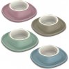 COBBYS PET Soft Touch PP 20 x 20 x 3,5 cm držiak z gumy s plastovou miskou 0,23 l
