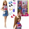 BÁBIKA BARBIE SO ŠATNÍKOM, súprava bábika + príslušenstvo a topánky FVJ42