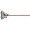 Hrncová kefa inox stopková 18 x 0,1 mm Lessmann 430323, vlnitý drôt (EDE79611018)