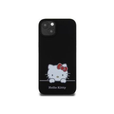 Hello Kitty Liquid Silicone Daydreaming na Apple iPhone 13 HKHCP13MSKCDKK čierne