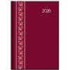 Diár 2026 FOLK, A5, denný, červený, 368 listov, 142 x 204mm