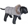 Nobby Daiki obleček pre psa sivá s kožušinkou 32cm