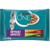 Purina One Difficult appetite kura a morka 4 x 85 g