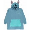 imago Mikinová deka Lilo & Stitch, farba modrá, veľkosť L/XL/XXL
