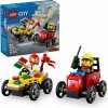 LEGO® City 60458 Pretekársky balíček: Rozvoz pizzy vs. hasičské auto 5702017812588