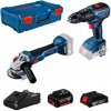 BOSCH GWS 18V-10 + GSB 18V-50 - 0.615.990.M9K