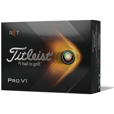 Titleist ProV1 RCT (Radar Capture Technology), White, 3 ks