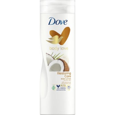 Dove Nourishing Secrets Restoring Ritual Kokosové telové mlieko s kokosovým olejom a mandľovým mliekom 400 ml