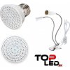 HIBRIGHT BASIC LED lampa na všetky rastliny, 6W, dvojramenná, fialová