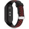 Tech-Protect Iconband Air remienok na Xiaomi Smart Band 8 / 9 / 10, black / red