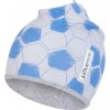 LITTLE ANGEL Čiapka podšitá Outlast® 2 39-41 cm šedomodrá futbal / šedý melír