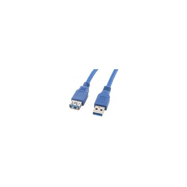 USB kábel Lanberg CA-US3E-10CC-0018-B USB, 1,8m, modrý
