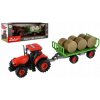 Traktorová hračka Teddies Zetor s hákom a zotrvačníkom