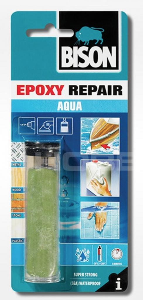 Bison Epoxy Repair Aqua universal vodeodolná epoxidová plastelína 56 ml