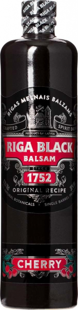 Riga Black Balsam Cherry 30% 0,7 l (čistá fľaša)