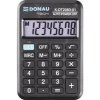Vrecková kalkulačka DONAU TECH, K-DT2083, 8-m, čierna