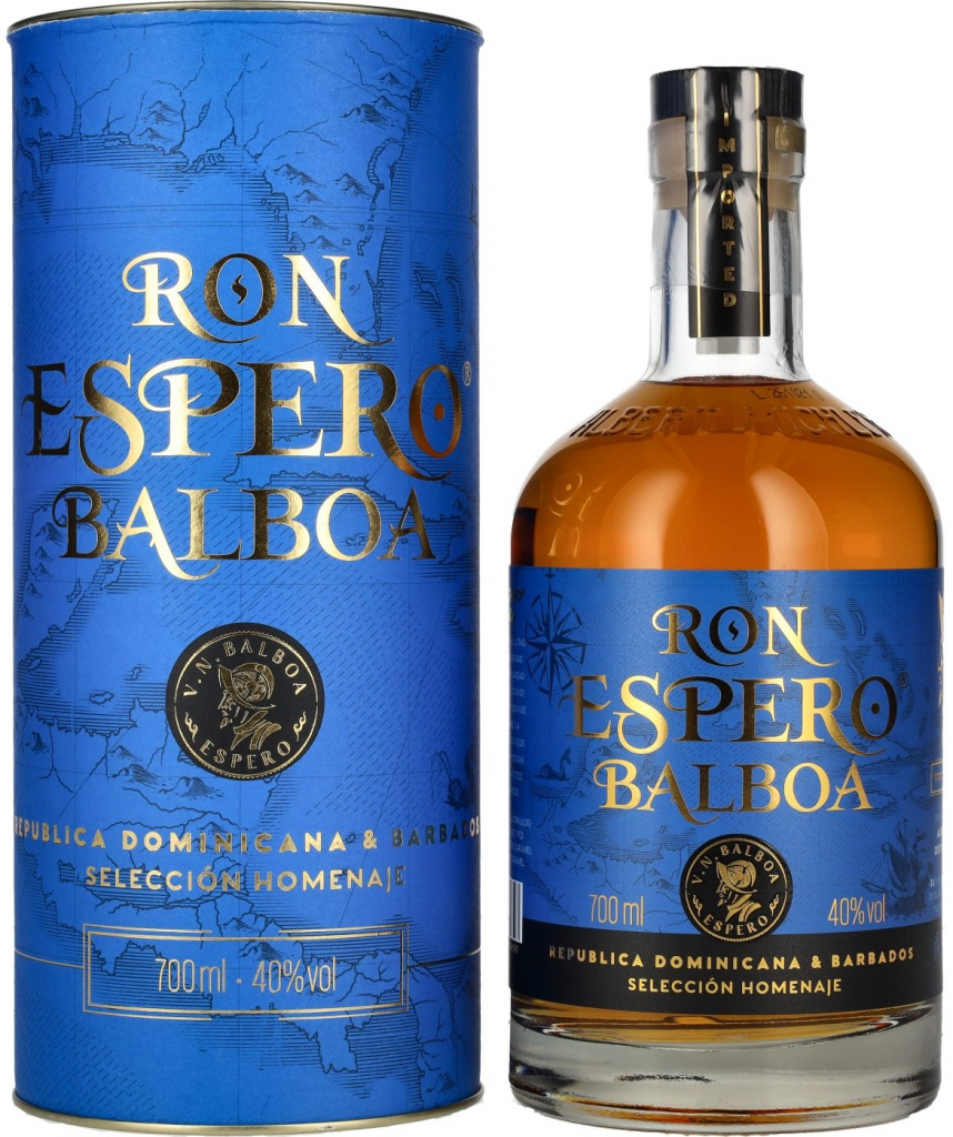 Espero Balboa Selección Homenaje Rum 40% 0,7 l (tuba)