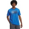 Pánske tričko s krátkym rukávom Under Armour TEAM ISSUE WORDMARK SS TEE modré 1329582-402 - S