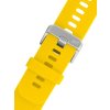 Silikónový remienok Morellato Byte 5654187.098 M, žltý, Quick Release 22 mm