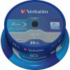 Médiá VERBATIM BD-R SL DataLife 25GB, 6x, spindle 25 ks, BD-R Single Layer, kapacita 25GB, (43837)