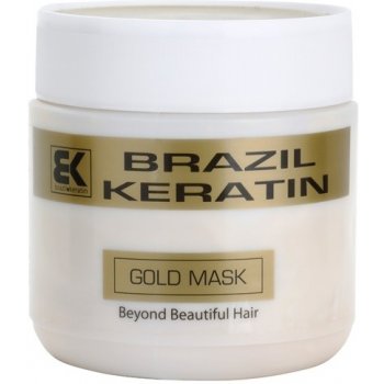 Brazil Keratin Gold keratínová maska s 24k zlatom 500 ml