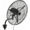 Nástenný ventilátor 115W 76x69x74CM Čierny Celý Kov Zabezpečuje Chlad