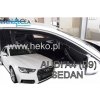 Deflektory - protiprievanové plexi Audi A4 5D Sedan , Avant od 2016