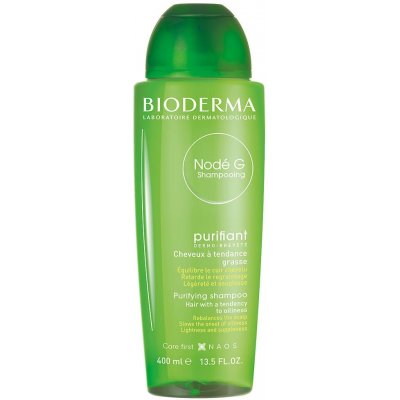 Bioderma Nodé G Purifying Shampoo šampón pre mastné vlasy 400 ml od 12 € -  Heureka.sk