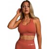 Dámska podprsenka GymBeam Limitless Sports Bra Cinnamon XS